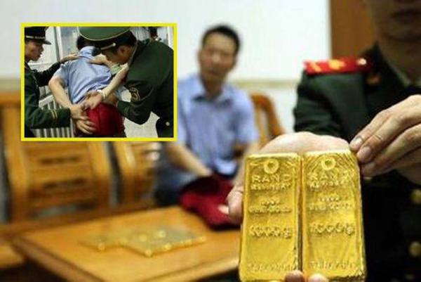香港男子走私20斤金砖被捕约值人民币260多万