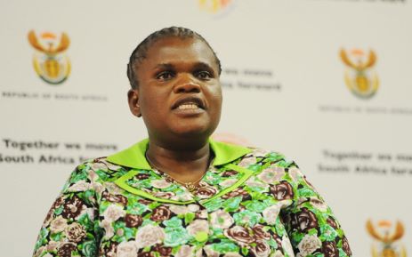 Minister of Communications, Faith Muthambi. Picture: GCIS.