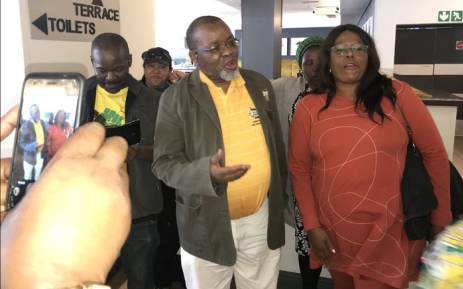 ANC's Gwede Mantashe arrives for the Western Cape PGC meeting on 26 November 2017. Picture: Kevin Brandt/EWN.