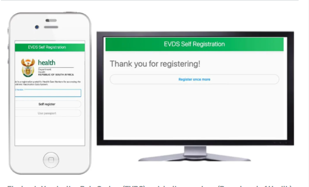 南非Covid-19疫苗的注册方法如下