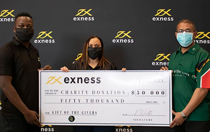 Exness捐赠5万美元，援助南非开展抗击Covid-19第三波行动