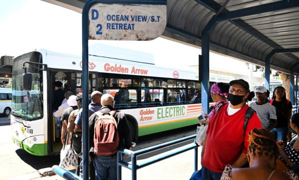 南非：开普敦街头的中国新能源公交车